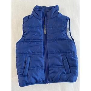 Kenneth Cole Blue Puffer Vest for Kids Size 4